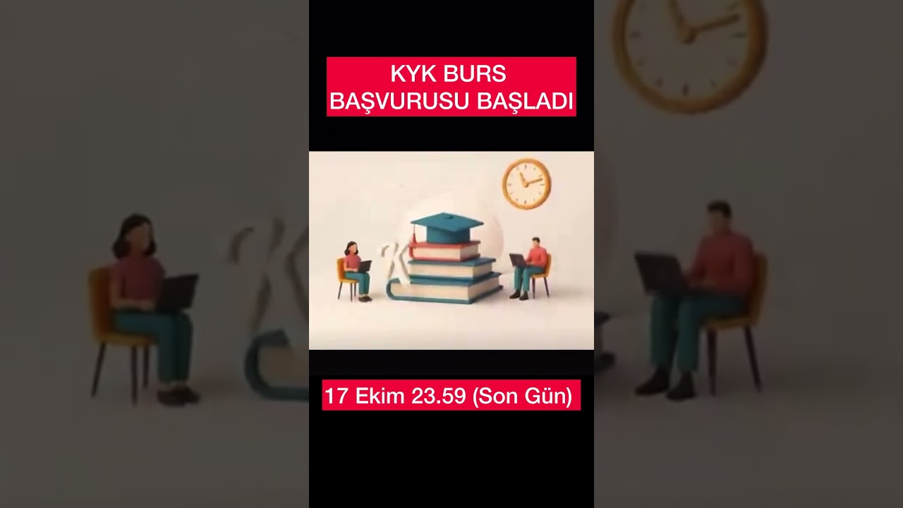 KYK BURS BAŞVURUSU BAŞLADI (KYK Burs Başvurusu Nasıl Yapılır?) #burs #kredi #kyk