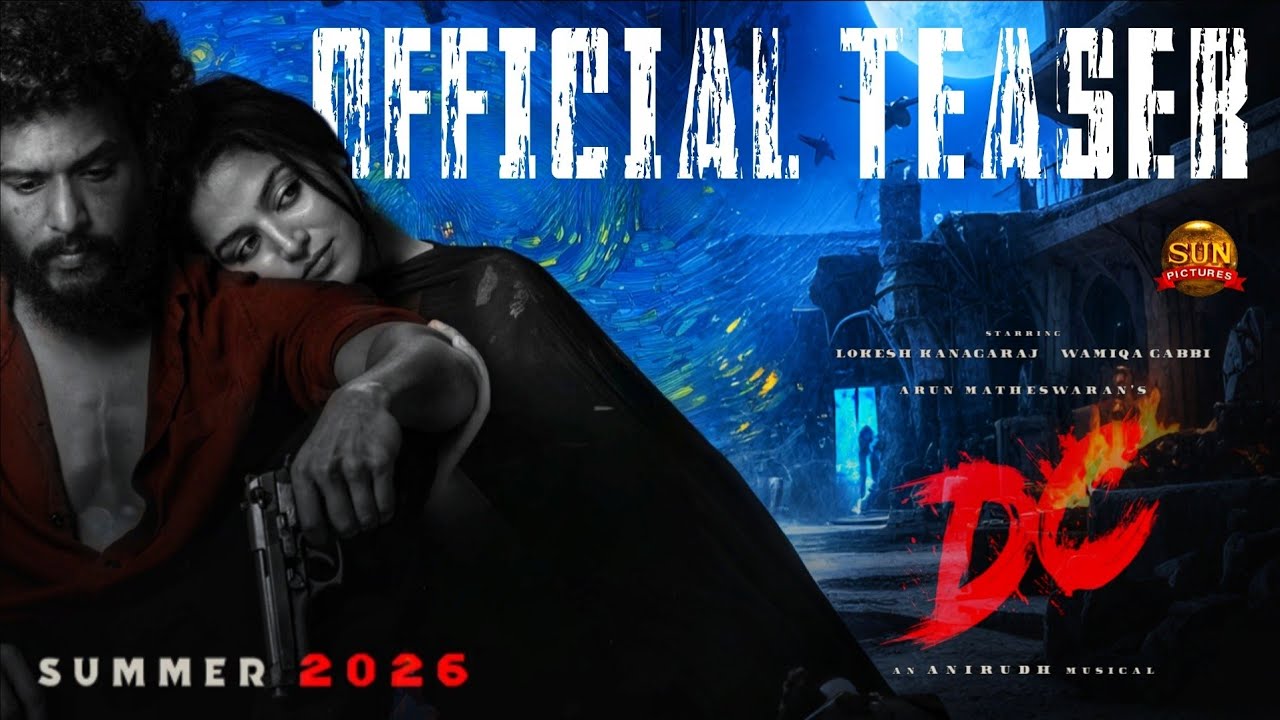 Exciting DC Movie Official Teaser Revealed! | Lokesh Kanagaraj, Arun Matheswaran & Anirudh | Release Date Announced 🎬