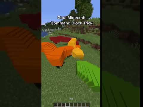 Cool Minecraft Command Block Trick 1.16.4+