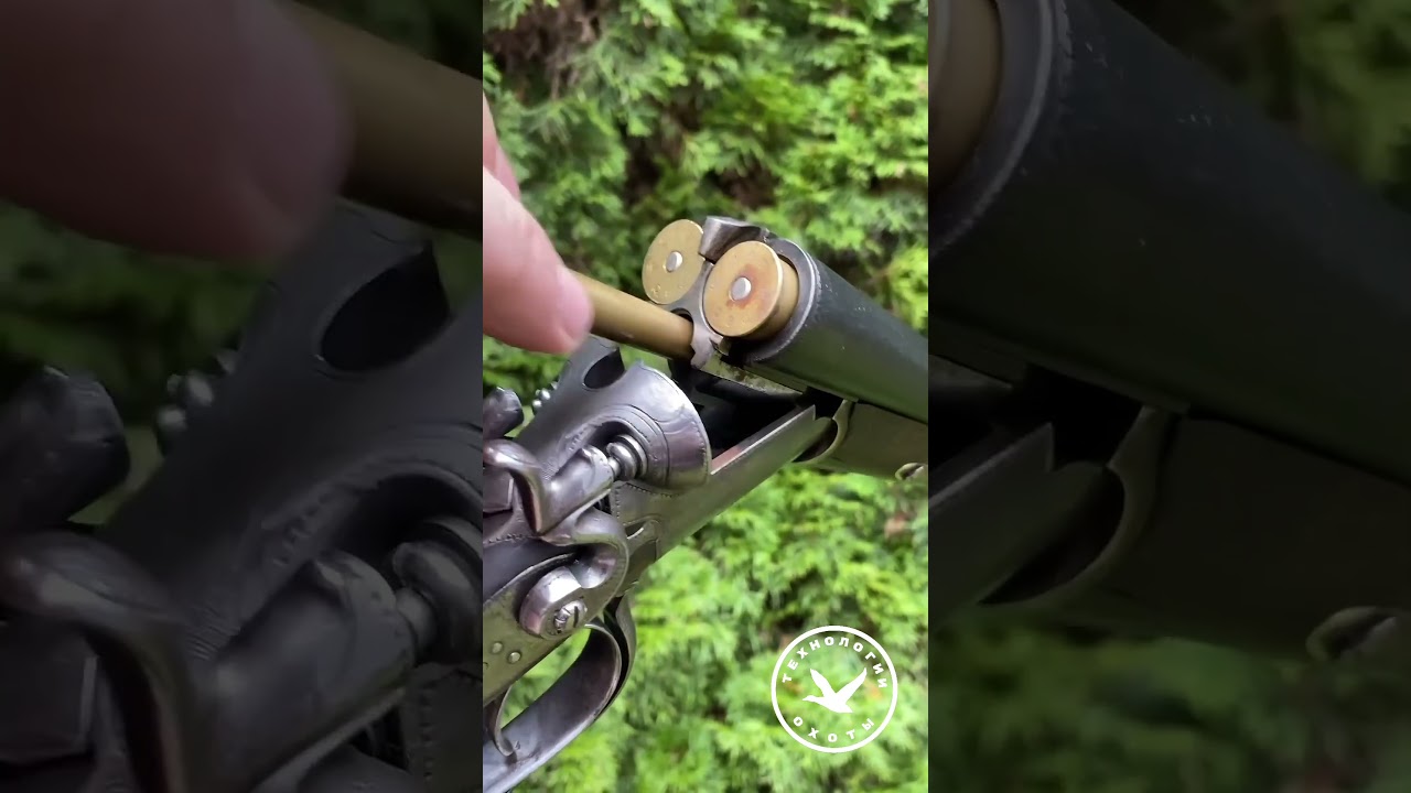 Старинное трёхствольное ружьё Sauer 🎯