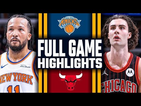 New York Knicks vs Chicago Bulls - FULL GAME HIGHLIGHTS | November 3