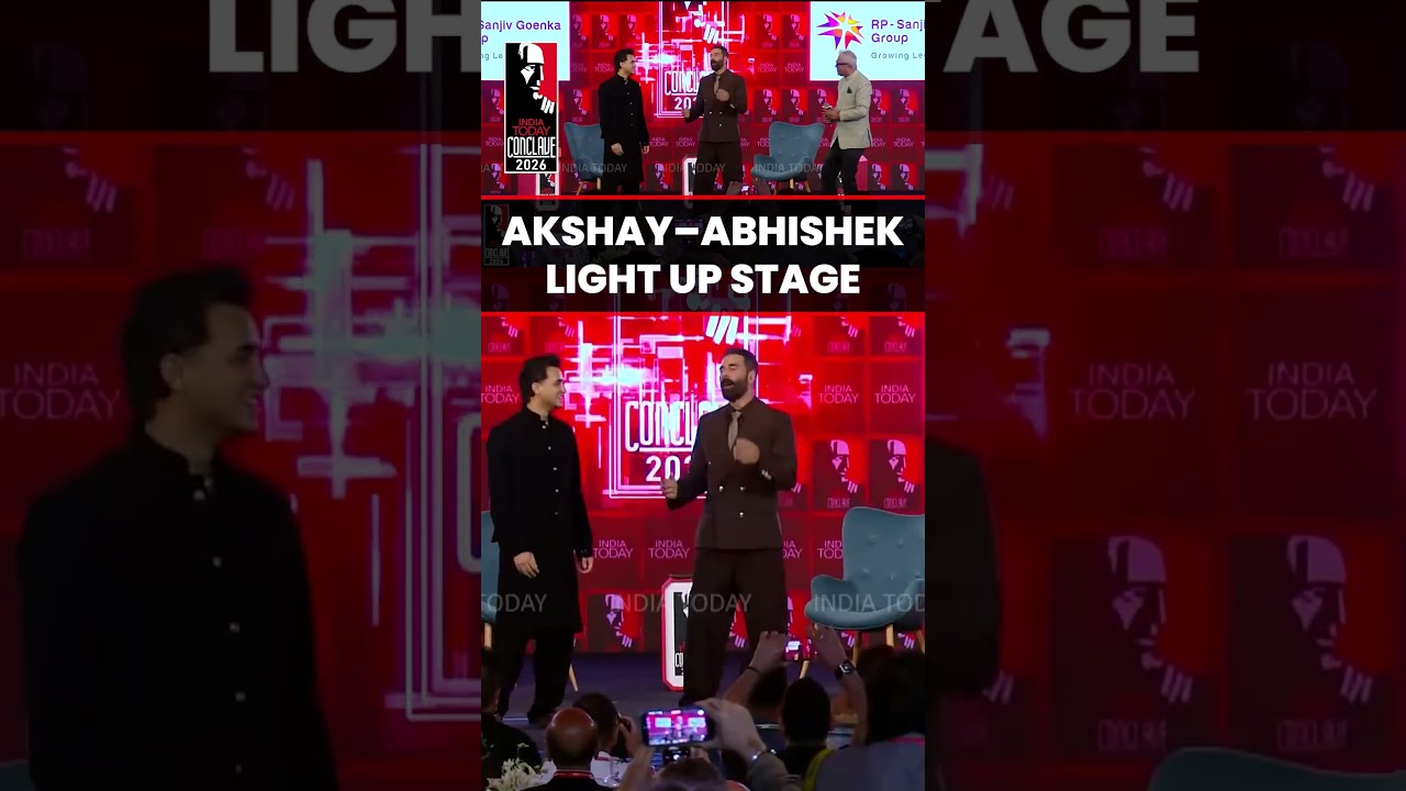 Akshay Kumar & Abhishek Sharma's Viral Dance at India Today Conclave 2026