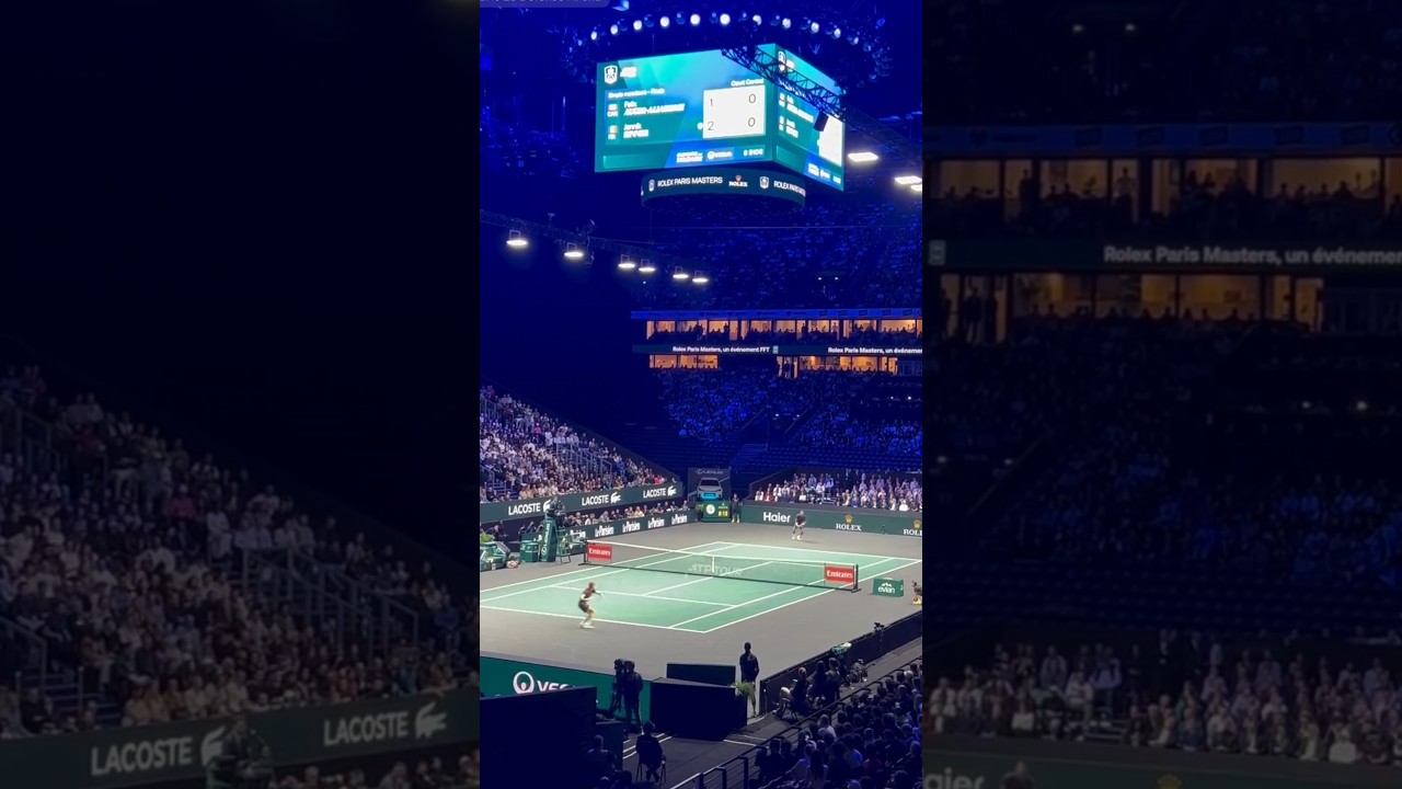 Jannik Sinner Battles Felix Auger-Aliassime in Paris Masters Final 2025 🇫🇷