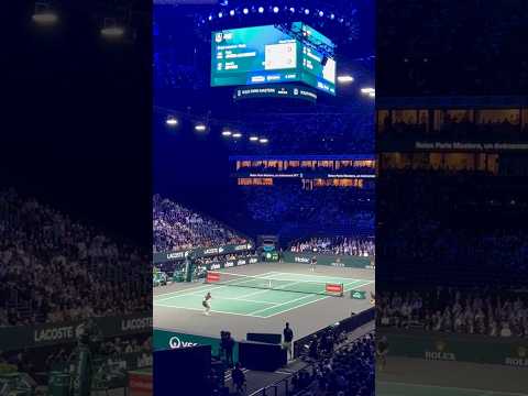 Jannik Sinner vs Felix Auger Aliassime Paris masters final 2025 La defence arena #sinner #italy