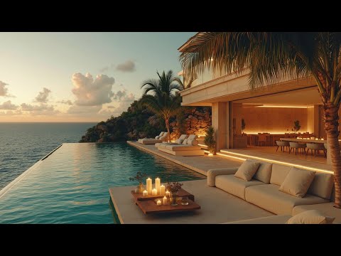Chillout Tropical House | Luxury Villa Sunset Playlist – Deep House Grooves & Ocean Breeze