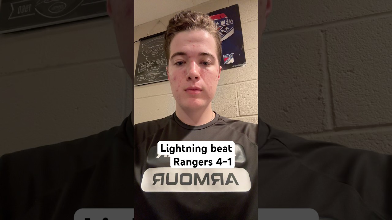 Lightning Defeat Rangers 4-1 β‘