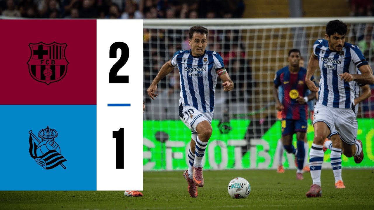 ¡Emocionante victoria del FC Barcelona contra Real Sociedad en LaLiga 25-26 Jornada 7! ⚽
