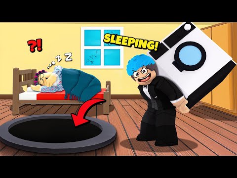 NINAKAWAN NAMIN ANG BAHAY NI GRANNY | Roblox | Rob a House