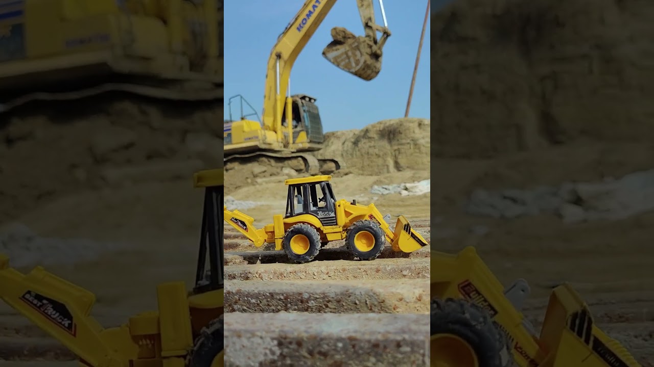 Remote Control Jcb And Dumper Truck Unboxing And Testing Short Video ||