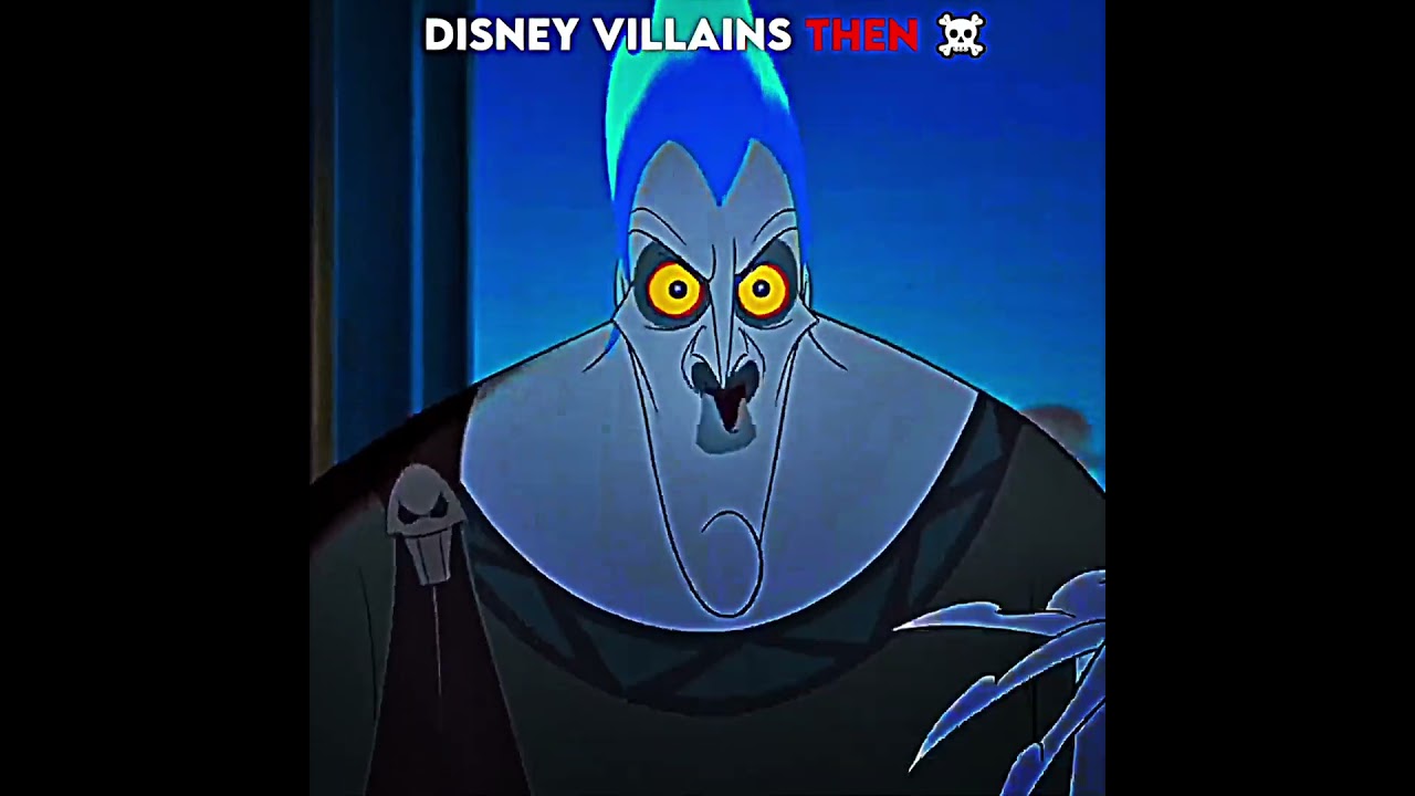 Disney Villains Then & Now ☠️