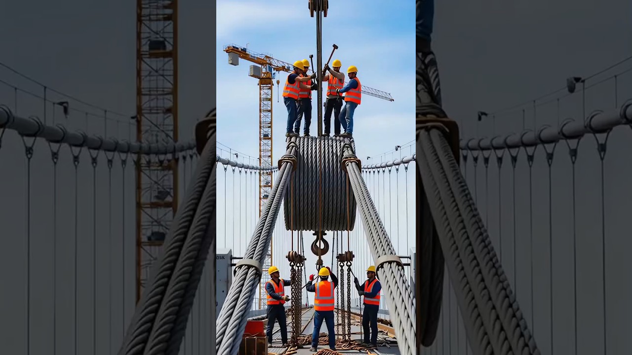 Failed Cable Installation on World's Tallest Bridge ⚠️