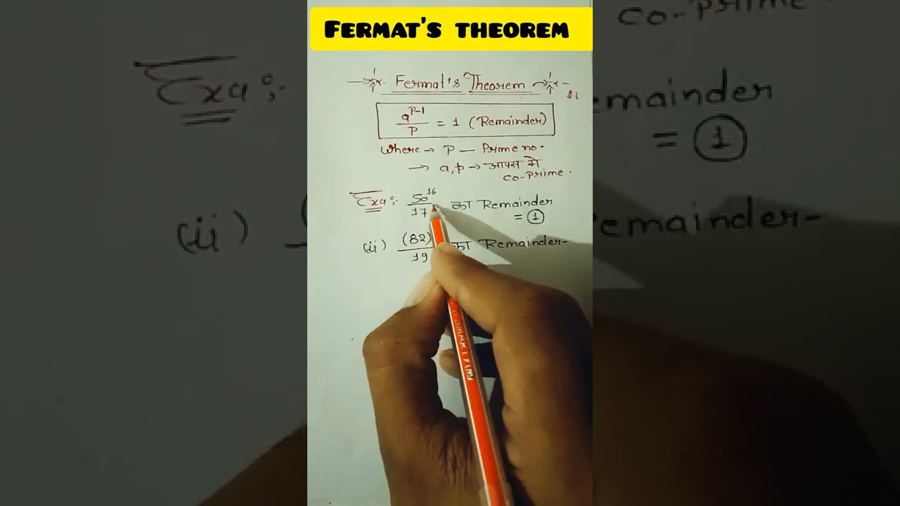 Understanding Fermat's Theorem in Number Systems