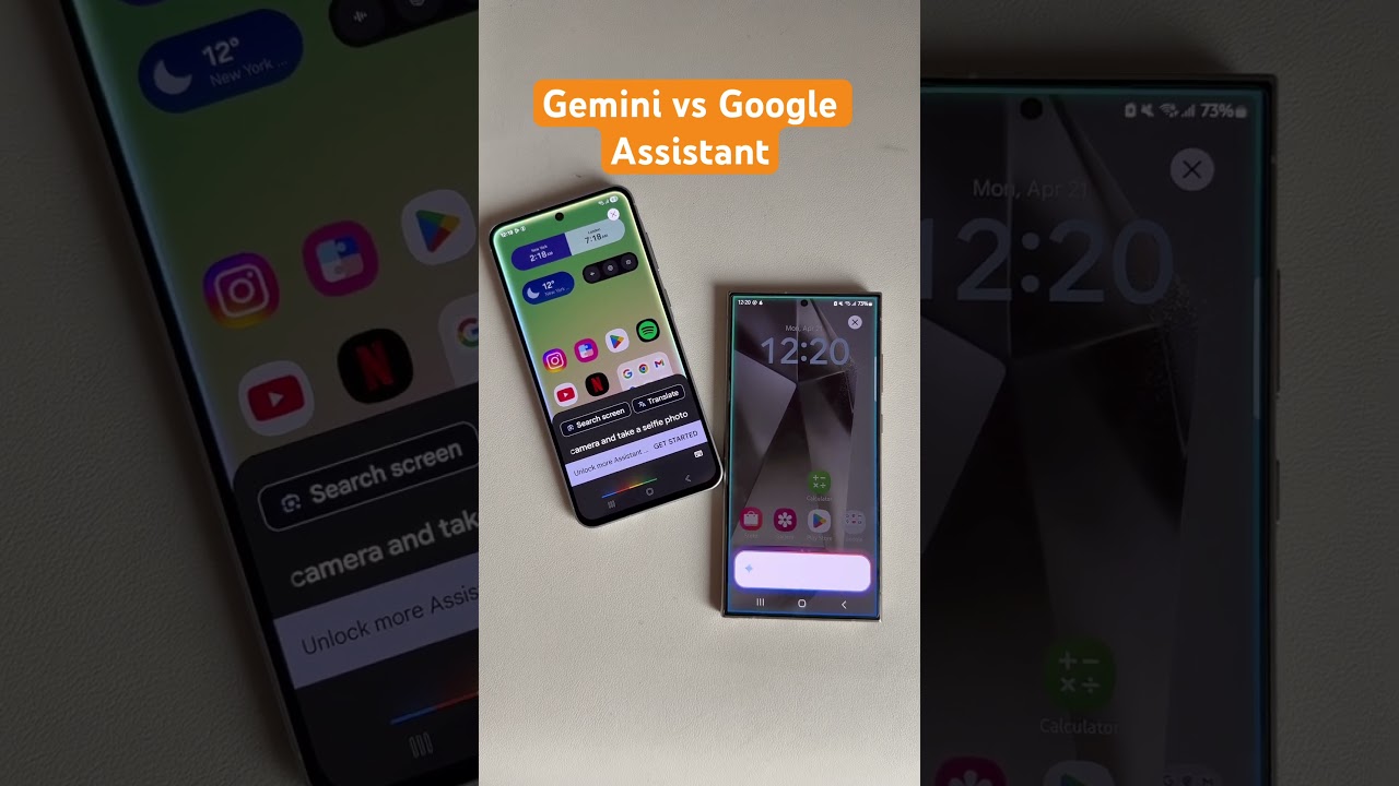 Google Gemini vs Google Assistant on Samsung S24 Ultra & A56 5G