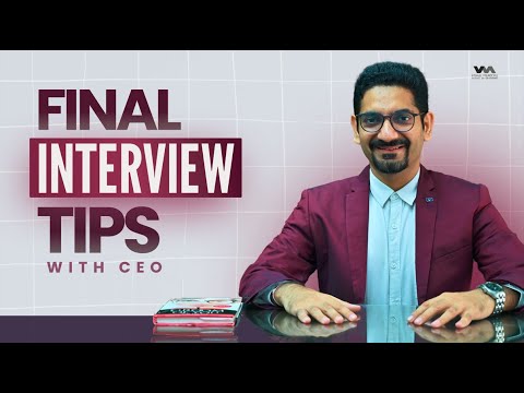 5 Final Interview Tips to Impress the CEO 🎯