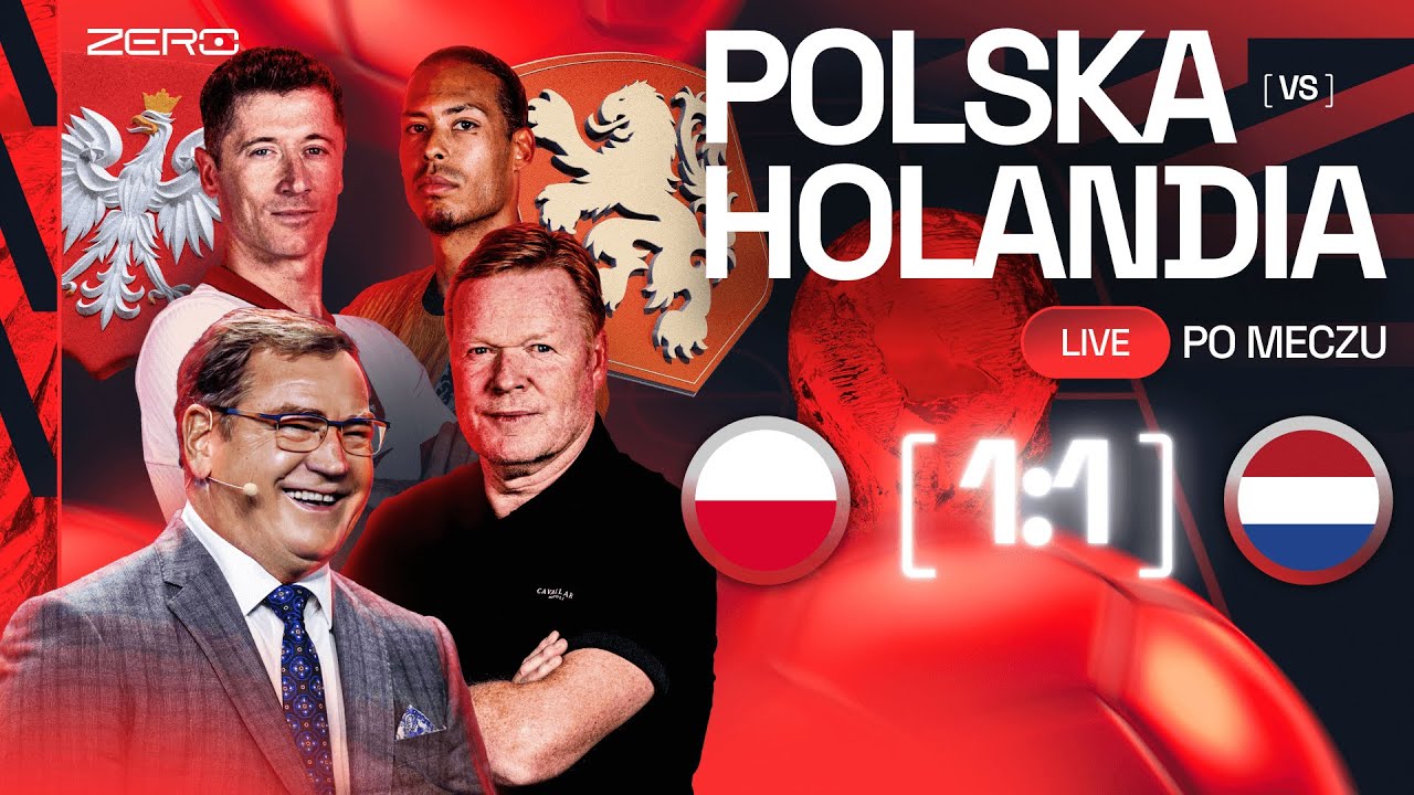 Polska vs Holandia 1:1 — Emocjonujący remis z Golami Kamińskiego 🇵🇱⚽