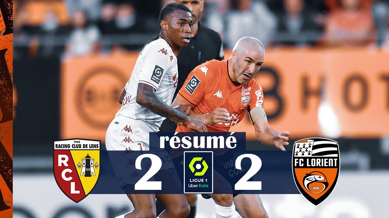 RC Lens vs FC Lorient 2-2 âš˝ Ligue 1 Highlights