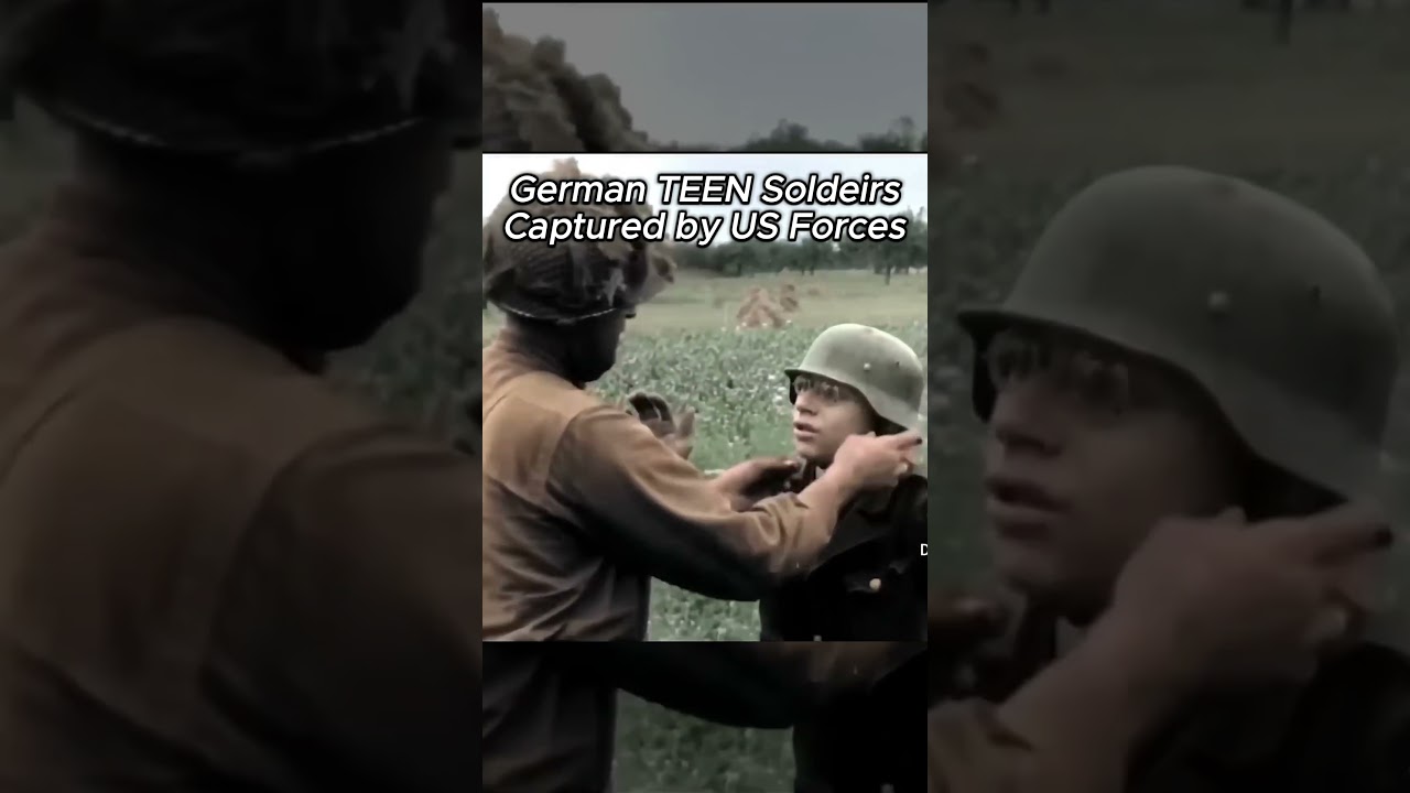 German Child Soldiers Capture WW2 Footage