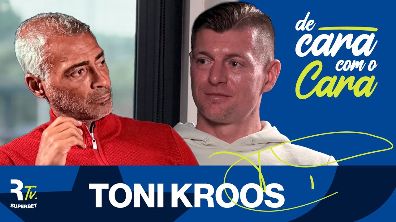 Toni Kroos entrevista Romário | De Cara Com o Cara #20 ⚽