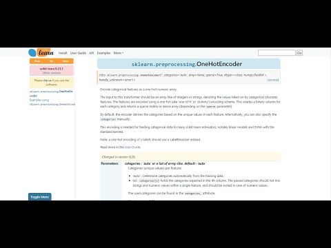 One Hot Encoding in Data Processing | Sklearn.Preprocessing.OneHotEncoder