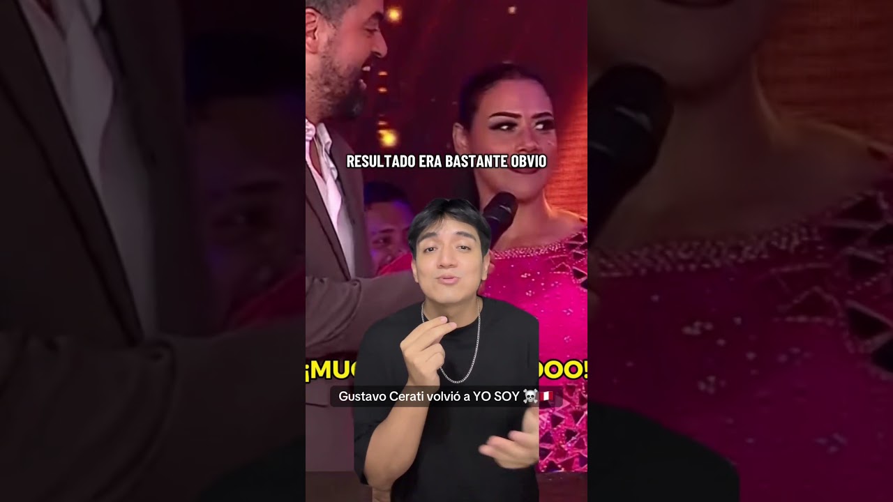 Gustavo Cerati volvió a YO SOY #yosoy #yosoyperu #peru #perú #latinatv #gustavocerati #cerati #tv