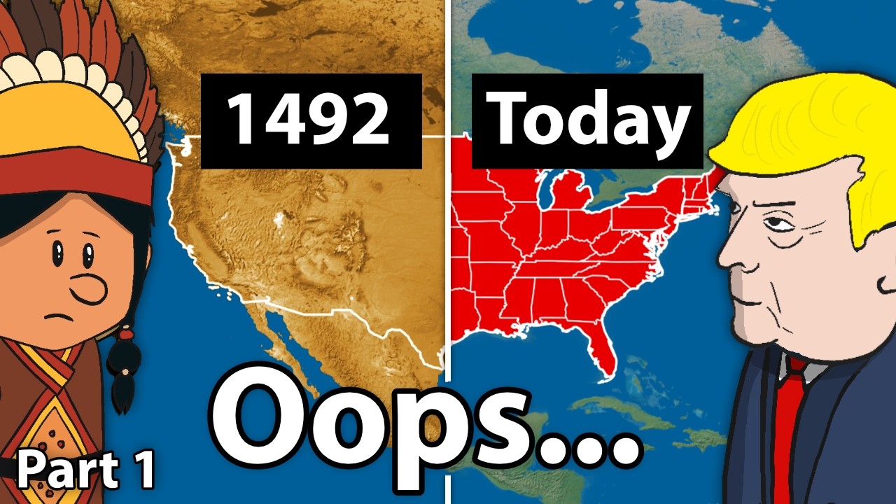 423 Years of U.S. History in 13 Minutes 🇺🇸