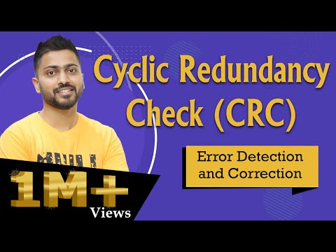 Lec-29: Cyclic Redundancy Check(CRC) for Error Detection and Correction | Computer Networks