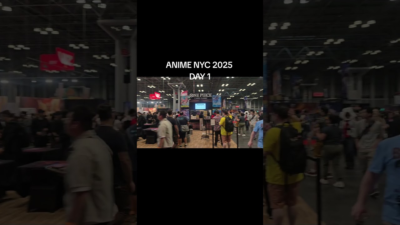 Anime NYC 2025 Day 1 Show Floor Pan 📸