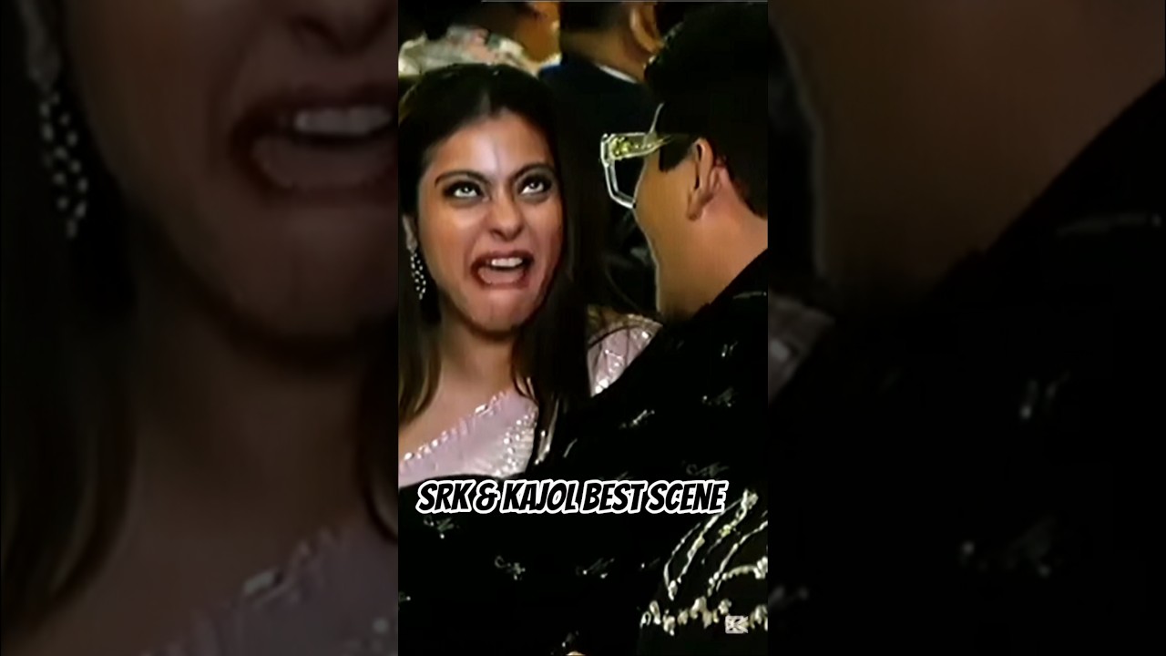 Unforgettable SRK & Kajol Moment 🎬 | Must-See Bollywood Scene