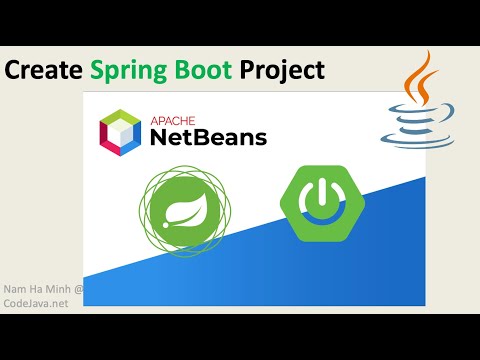 How to Create Spring Boot Project in NetBeans IDE