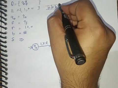 Turing machine ( addition)