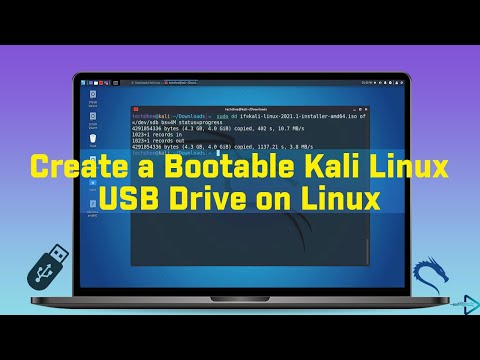 How to Create a Bootable Kali Linux USB Drive on Linux | Kali Linux 2021.1