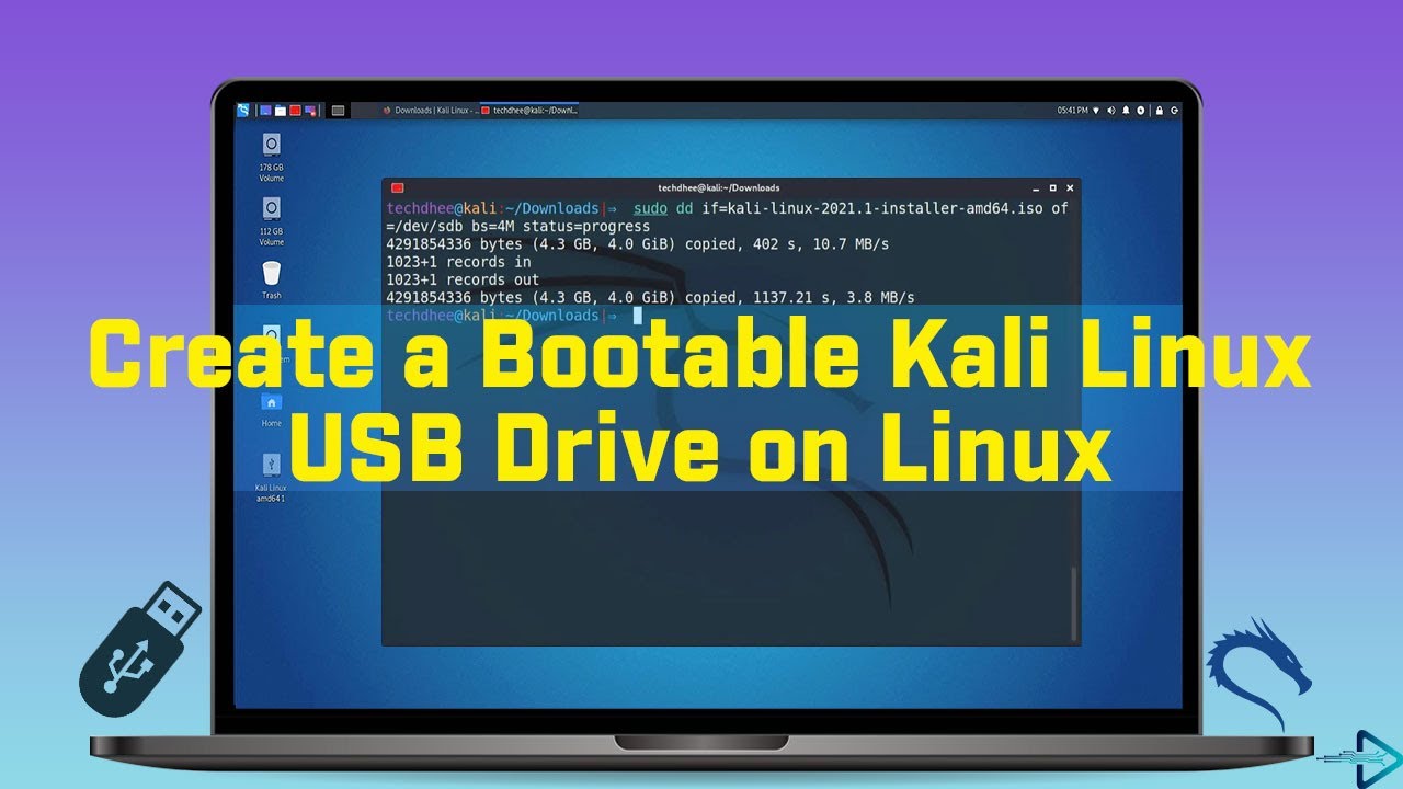 Create a Bootable Kali Linux USB Drive on Linux – Easy Step-by-Step Guide 🖥️