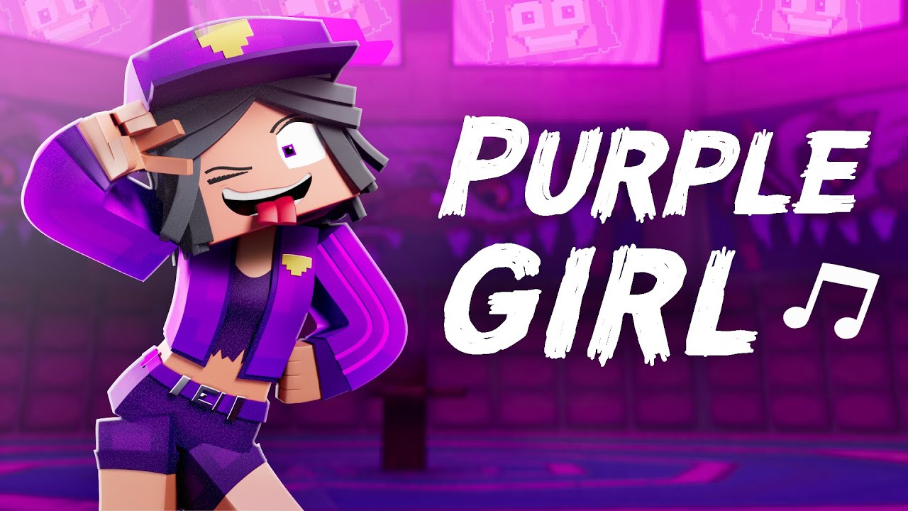 Purple Girl (I'm Psycho) 🎶 - Minecraft Animation Music Video + Secret Ending!