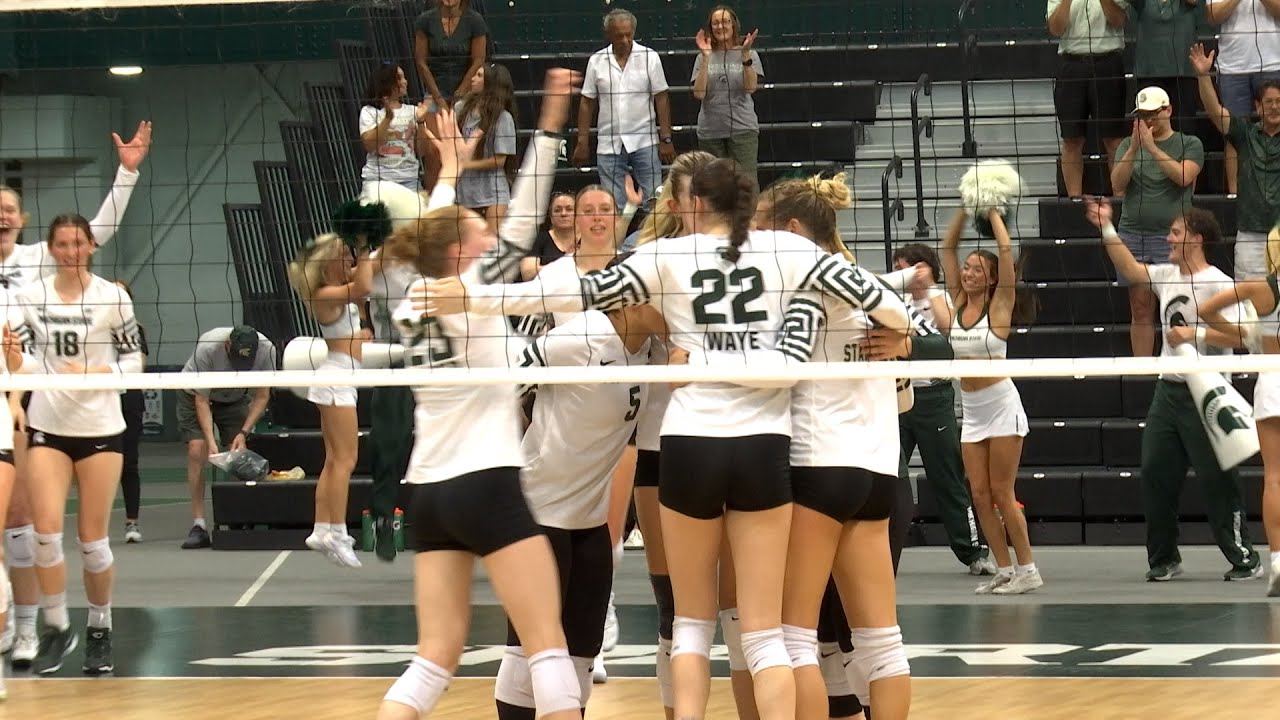 Michigan State Sweeps Binghamton in Straight Sets 🏐