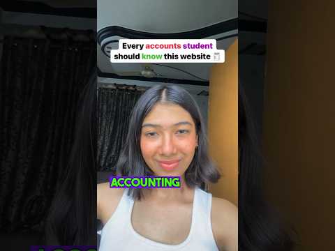 Every Accounts #student should know this website ✅ #shorts #examday #accounting #commerce