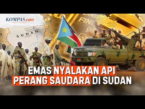 RSF vs SAF: Emas Sebagai Faktor Penyulut Konflik Perang Saudara di Sudan