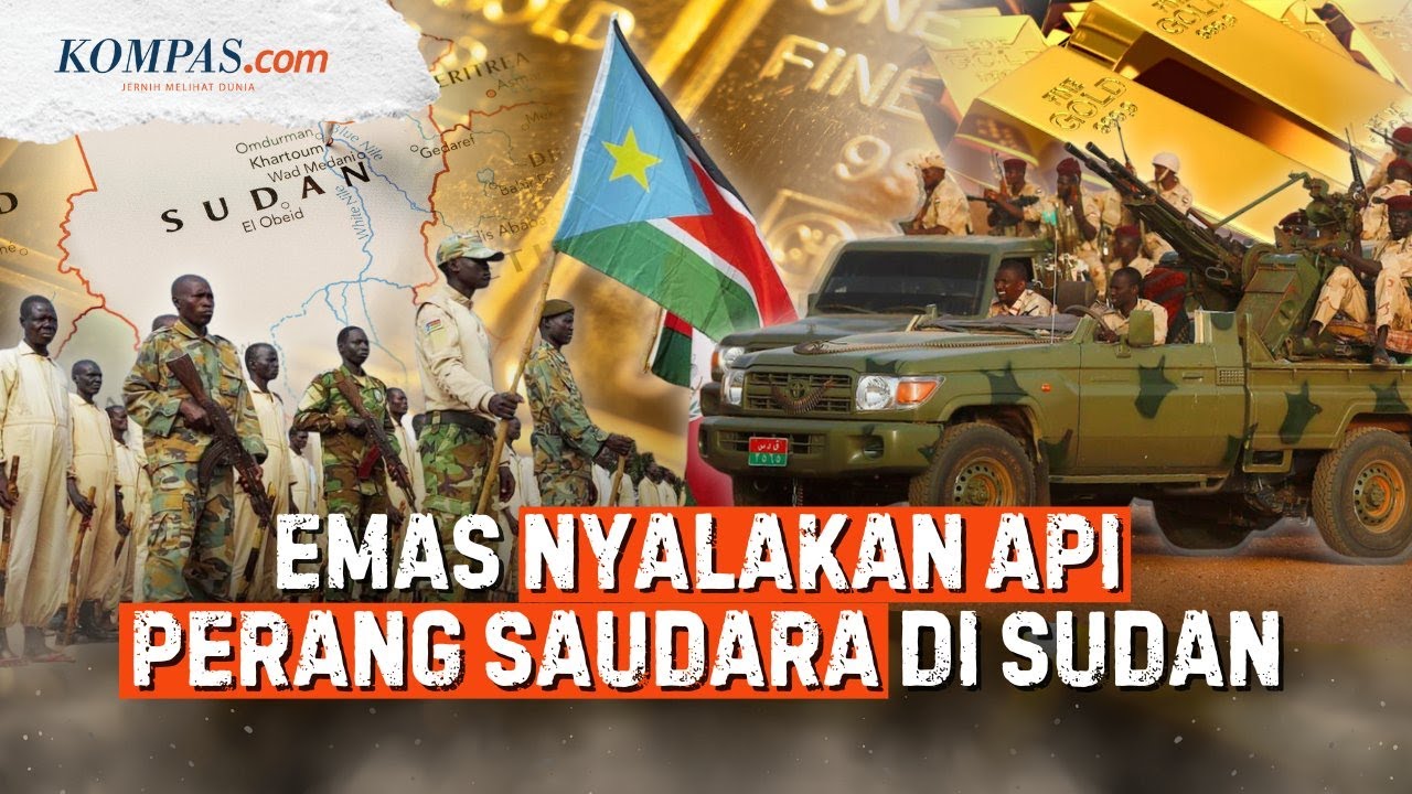 RSF vs SAF: Emas Sebagai Faktor Penyulut Konflik Perang Saudara di Sudan
