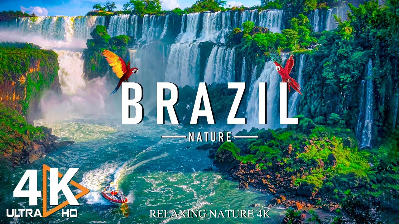 Brazil 4K UHD - Soothing Music with Scenic Nature Views