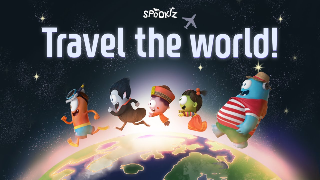 Travel the World Song | Spookiz Cartoon for Kids 🌍