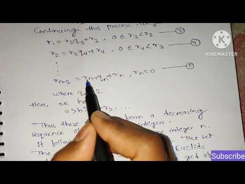 Euclid's Algorithm | State and Proof Euclid's Algorithm || Find gcd of a & b || GCD (a,b) | BScMaths
