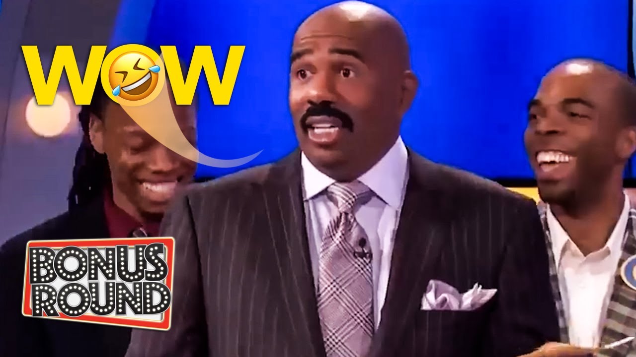Hilarious Family Feud Moments with Steve Harvey 😂