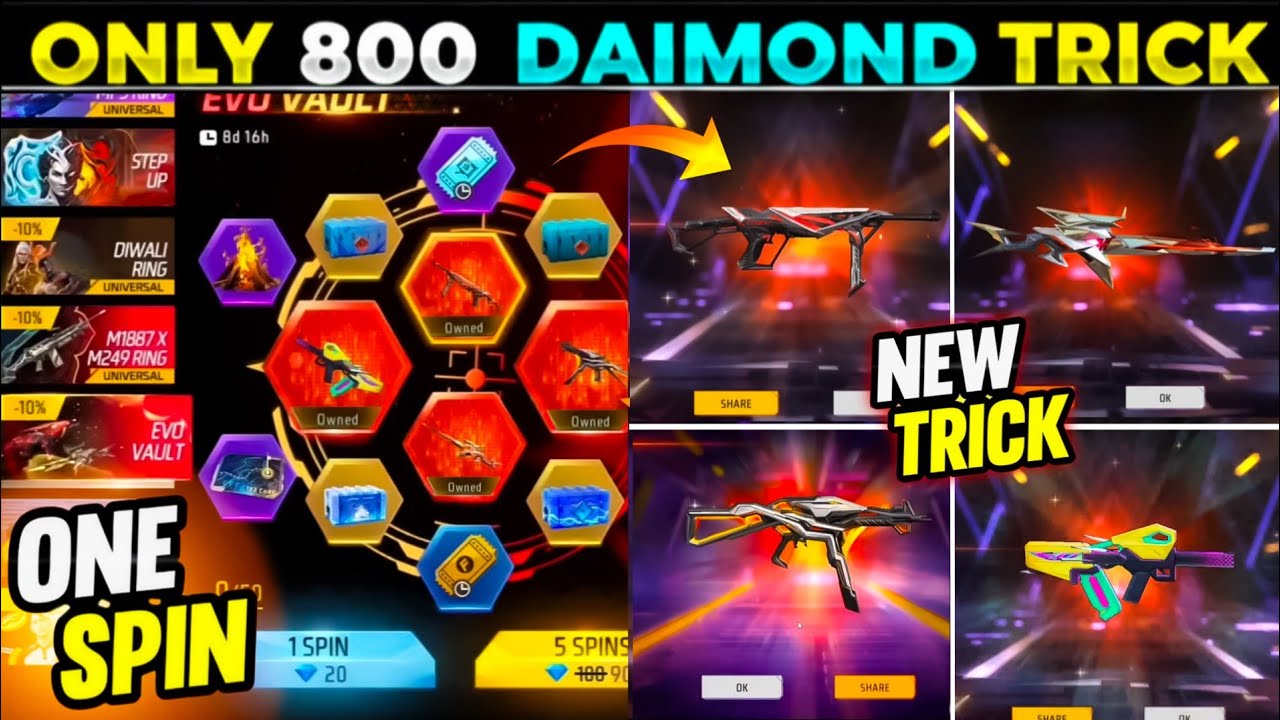 ๐ฅ New EVO Vault Event Spin! How Many Diamonds for Cobra MP40? Free Fire Tips & Tricks