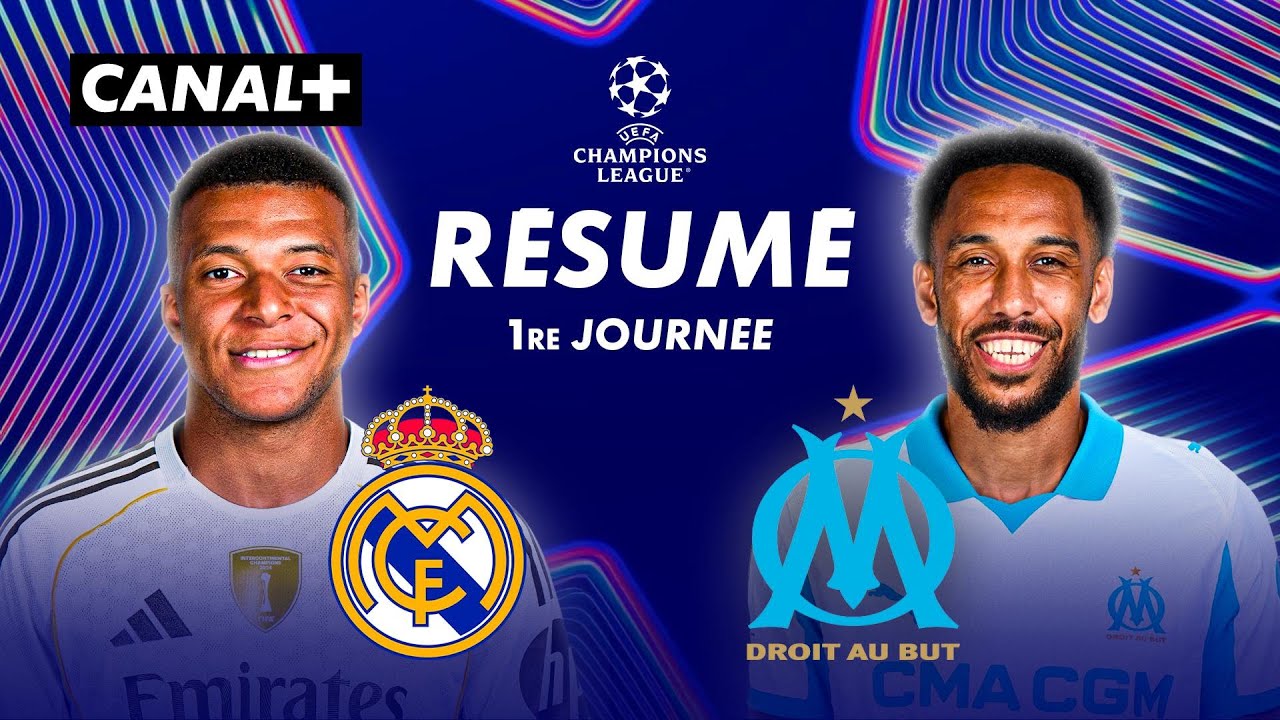 Real Madrid vs Marseille - Ligue des Champions 2025-26