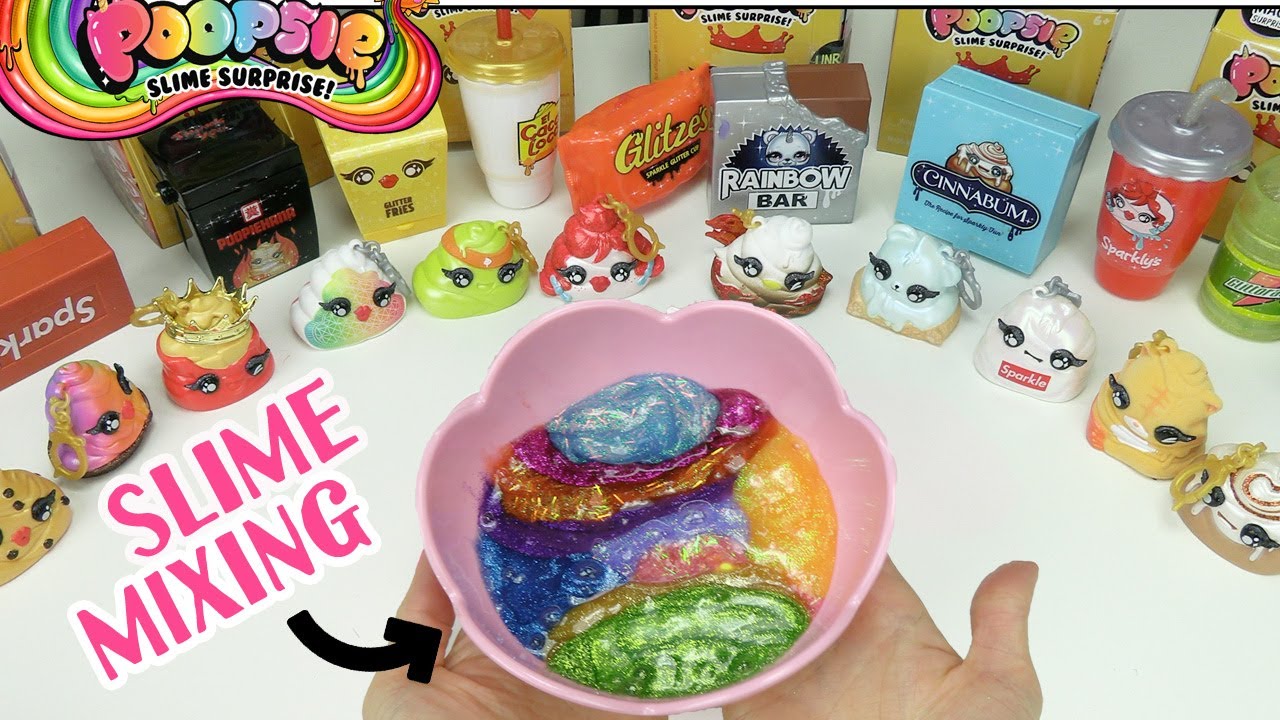Poopsie Slime Surprise Series 4: Mixing 20 Slimes