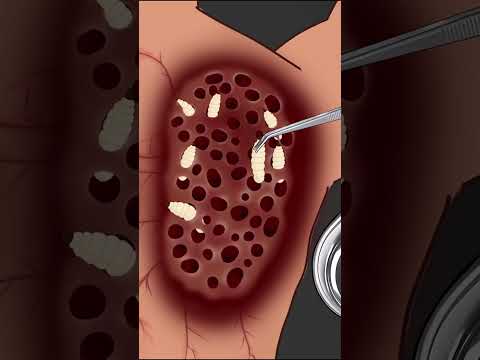 ASMR Treatment back #asmr #animation #satisfying #viral #trending #shorts