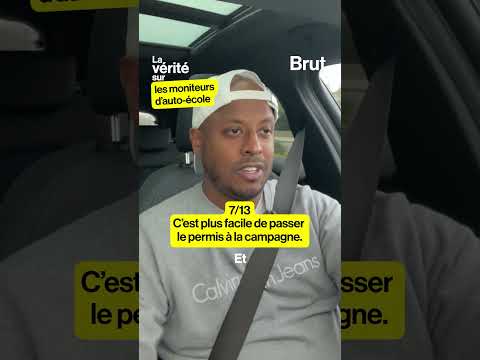 C'est plus facile de passer son permis à la campagne ? Un moniteur d'auto école répond.