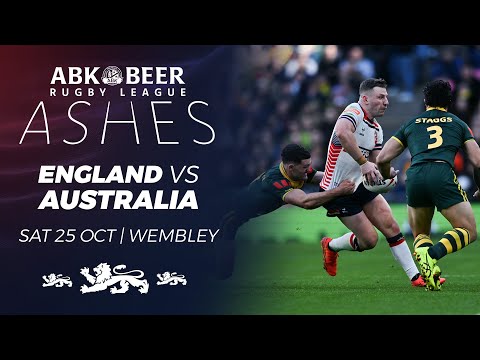 England vs Australia | ABK Beer Rugby League Ashes Test Series | Wembley Test 1