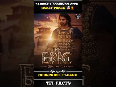 Bahubali The Epic Bookings Now Open! ๐ฅ Don't Miss Out
