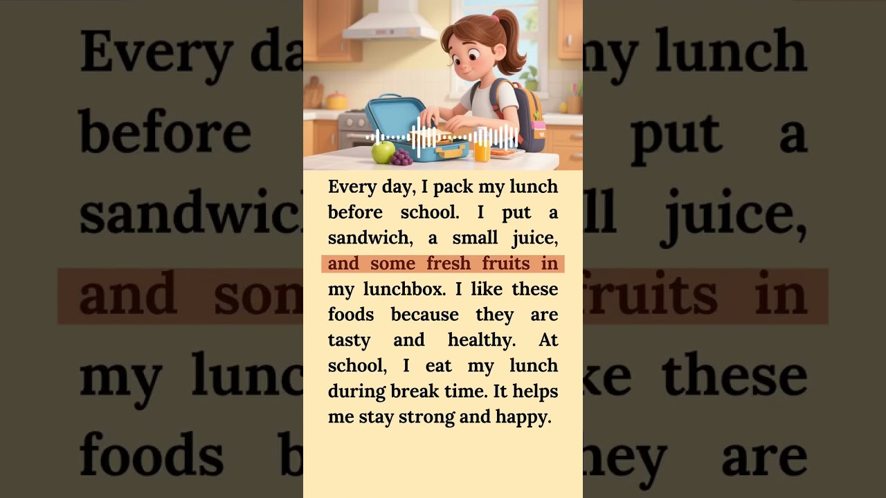 English Listening & Reading Practice for Kids 📖