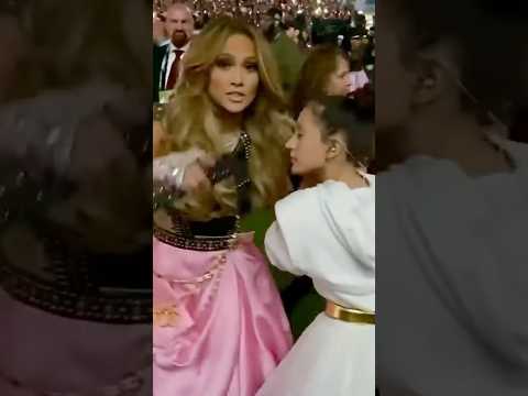 Jennifer Lopez & Emme at Super Bowl #JLo #Shorts